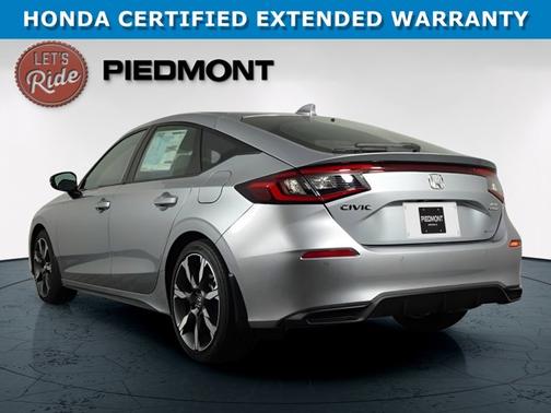 Solar Silver Metallic 2025 Honda Civic Hybrid Sport Touring