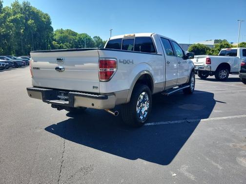 White 2010 Ford F-150 Lariat