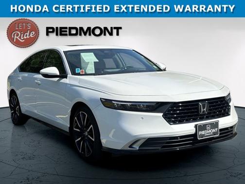 White 2024 Honda Accord Hybrid Touring