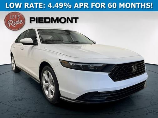 Platinum White Pearl 2026 Honda Accord LX