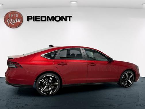 Red 2025 Honda Accord Hybrid Sport