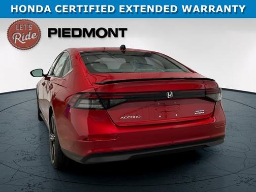 Red 2025 Honda Accord Hybrid Sport