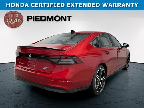 Red 2025 Honda Accord Hybrid Sport