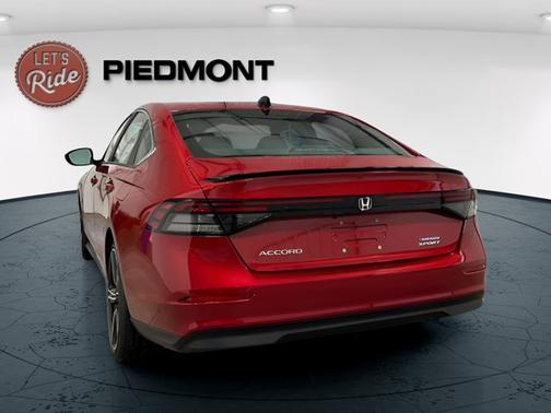 Red 2025 Honda Accord Hybrid Sport