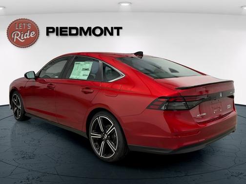Red 2025 Honda Accord Hybrid Sport