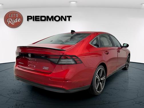 Red 2025 Honda Accord Hybrid Sport