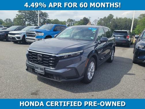 Gray 2023 Honda CR-V EX