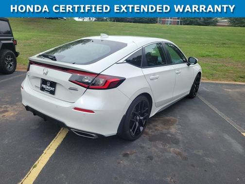 Platinum White 2024 Honda Civic Sport Touring