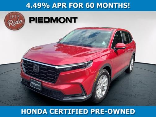 Radiant Red Metallic 2025 Honda CR-V EX-L