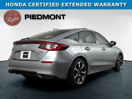 Solar Silver Metallic 2025 Honda Civic Hybrid Sport Touring
