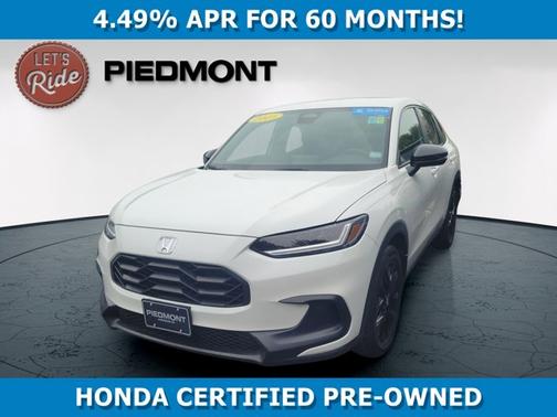 White 2023 Honda HR-V Sport
