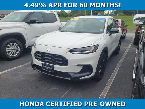 White 2023 Honda HR-V Sport