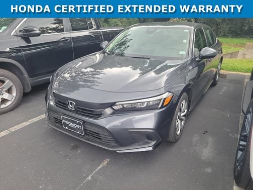 Gray 2024 Honda Civic LX