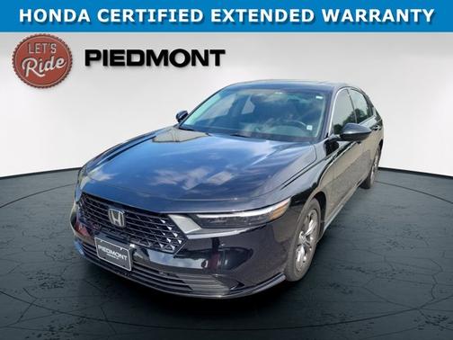 Crystal Black Pearl 2025 Honda Accord Hybrid EX-L