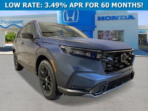 Canyon River Blue Metallic 2026 Honda CR-V Hybrid Sport-L