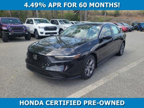 Black 2024 Honda Accord EX