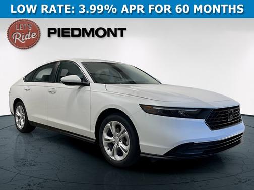 Platinum White Pearl 2026 Honda Accord LX