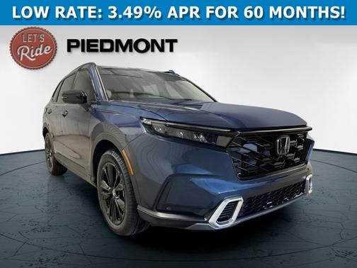 Canyon River Blue Metallic 2026 Honda CR-V Hybrid Sport Touring