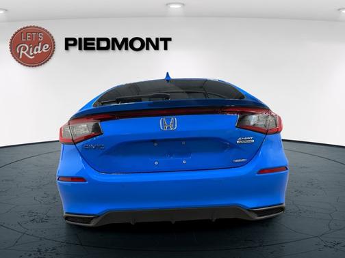 Boost Blue Pearl 2026 Honda Civic Hybrid Sport Touring