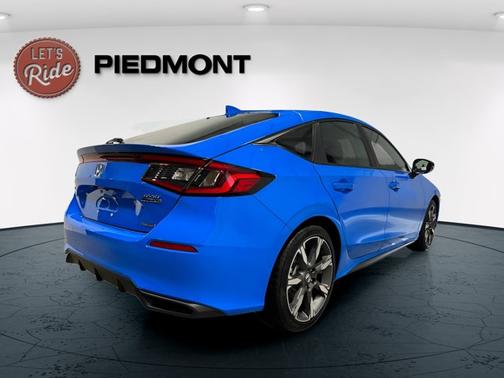 Boost Blue Pearl 2026 Honda Civic Hybrid Sport Touring