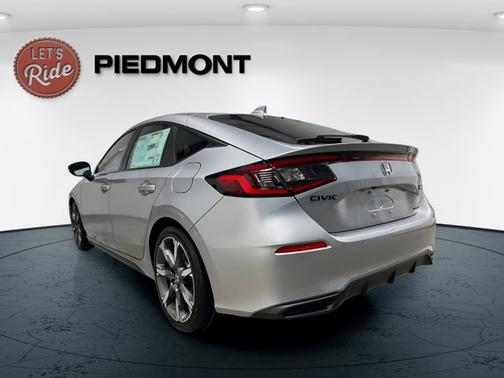 Solar Silver Metallic 2026 Honda Civic Hybrid Sport Touring