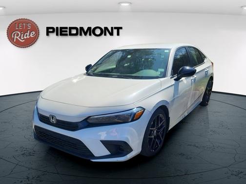 Platinum White Pearl 2024 Honda Civic Sport