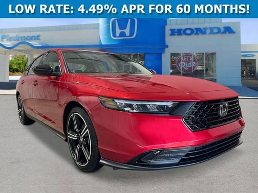 Radiant Red Metallic 2026 Honda Accord SE