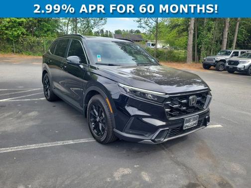 Crystal Black Pearl 2024 Honda CR-V Hybrid Sport-L