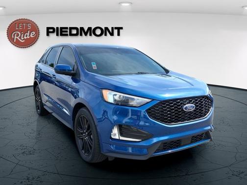 Atlas Blue Metallic 2022 Ford Edge ST-Line