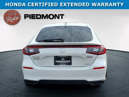 White 2025 Honda Civic Hybrid Sport Touring