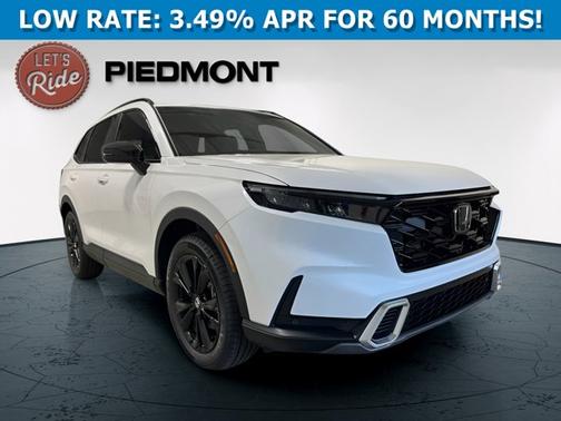 Platinum White Pearl 2026 Honda CR-V Hybrid Sport Touring