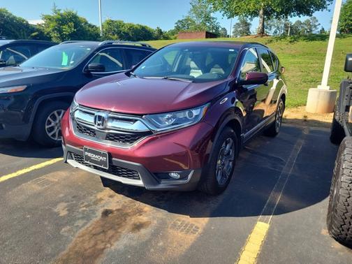 Burgundy 2017 Honda CR-V EX-L