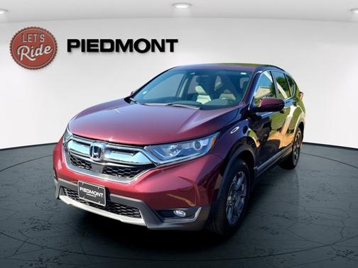Burgundy 2017 Honda CR-V EX-L