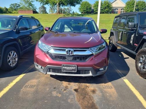 Burgundy 2017 Honda CR-V EX-L