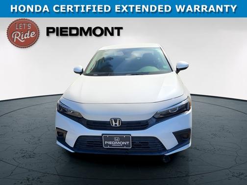 White 2023 Honda Civic LX