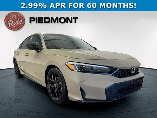 Sand Dune Pearl 2025 Honda Civic Sport