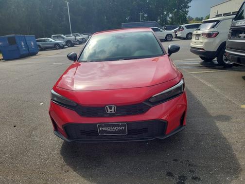 Rallye Red 2025 Honda Civic Sport