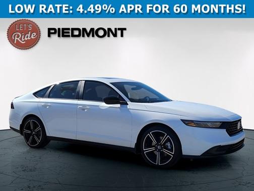 Platinum White Pearl 2026 Honda Accord Hybrid Sport
