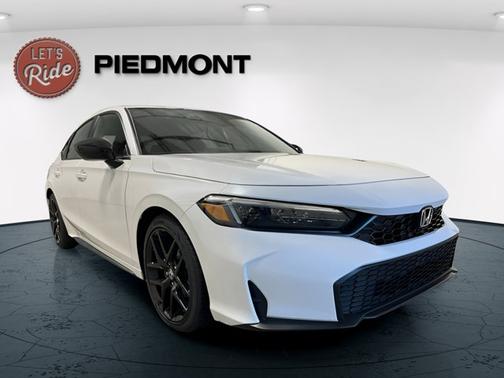 Platinum White Pearl 2026 Honda Civic Sport