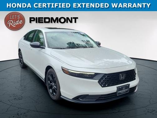 White 2025 Honda Accord SE
