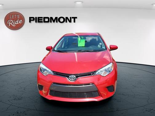 Red 2016 Toyota Corolla S