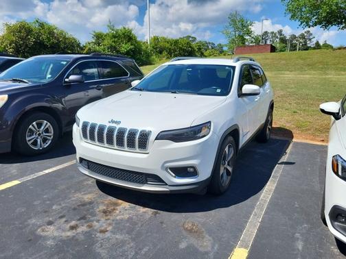Bright White Clearcoat 2020 Jeep Cherokee Limited