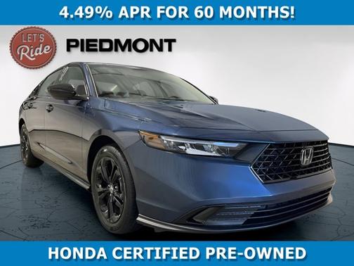 Canyon River Blue Metallic 2025 Honda Accord SE