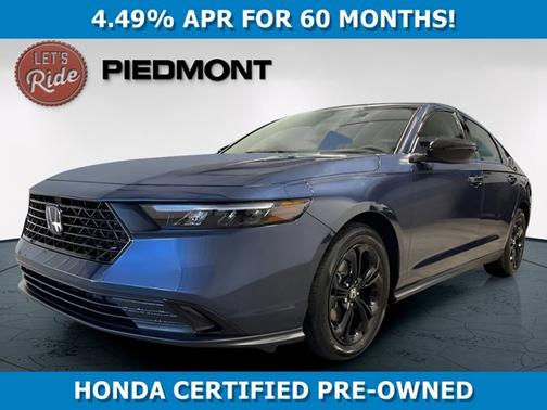 Canyon River Blue Metallic 2025 Honda Accord SE