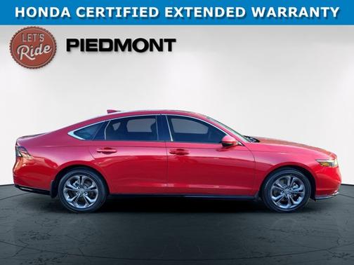 Radiant Red Metallic 2024 Honda Accord Hybrid EX-L