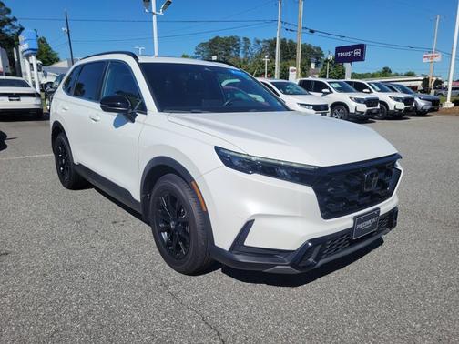 White 2023 Honda CR-V Hybrid Sport