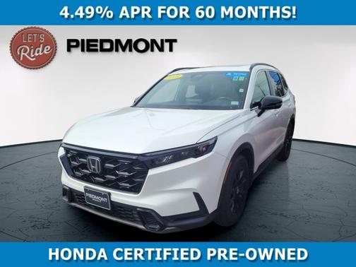 White 2023 Honda CR-V Hybrid Sport