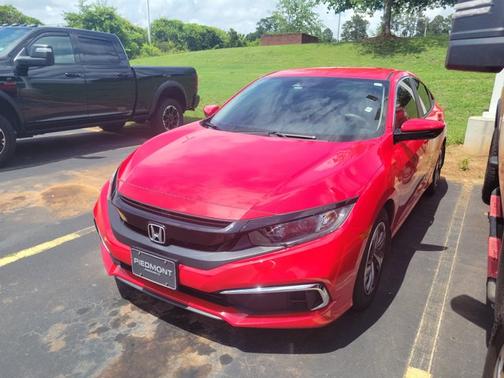 Rallye Red 2020 Honda Civic LX