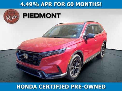 Red 2024 Honda CR-V Hybrid Sport