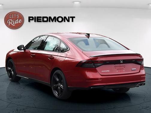 Radiant Red Metallic 2026 Honda Accord Hybrid Sport-L